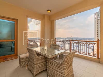 2 chambres Appartement à à louer à Palm Jumeirah, Dubai - Appartement à Palm Jumeirah，Marina Residences，Marina Residences 1, 2 chambres, 205000 AED - 15536919