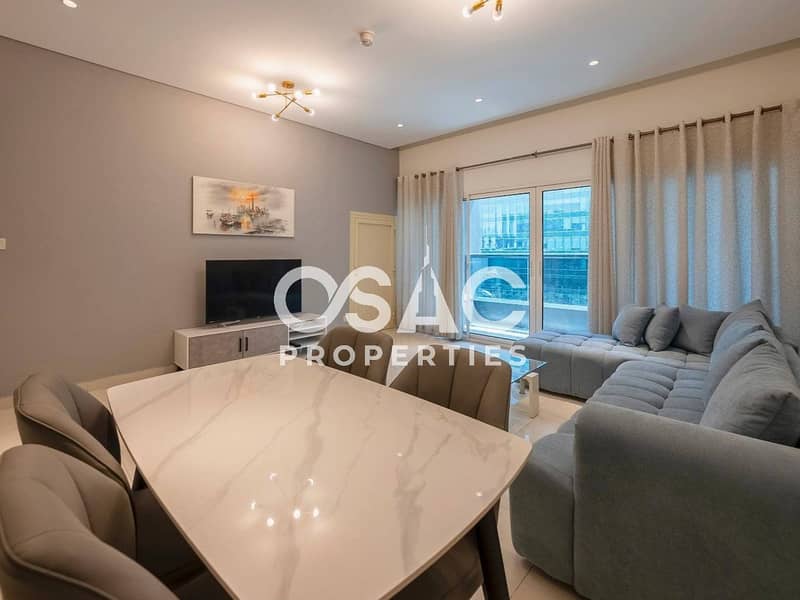 Mid Floor | Fully Furnished 1BR | Large Layout Mid Floor | Fully Furnished 1BR | Large Layout