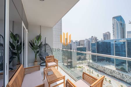1 Bedroom Apartment for Sale in Business Bay, Dubai - Furnished | High Floor | Good ROI 1 Bedroom Apartment for Sale in Business Bay, Dubai - Furnished | High Floor | Good ROI