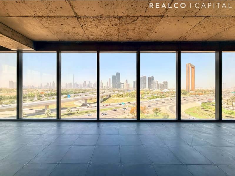 Shell & Core Corner Office | Dubai’s skyline View | Dubai Frame View Shell & Core Corner Office | Dubai’s skyline View | Dubai Frame View