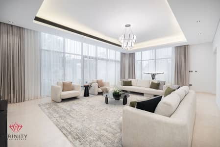 5 habitaciones Villa para en Alquiler en Meydan, Dubai - 7.1. Living room. jpg