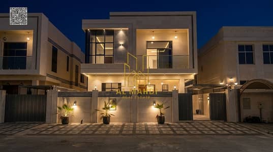 5 Slaapkamers Villa te Koop in Al Zahya, Ajman - Luxury_villa_nighttime_scene_202605270041. jpeg