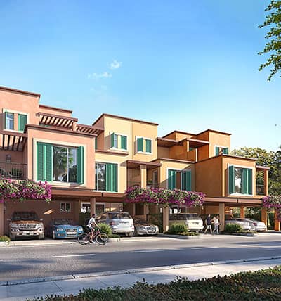 4 Bedroom Townhouse for Sale in DAMAC Lagoons, Dubai - _1. jpg 4 Bedroom Townhouse for Sale in DAMAC Lagoons, Dubai - _1. jpg