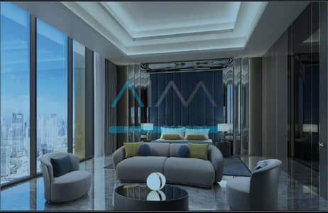 5 Bedroom Apartment for Sale in Business Bay, Dubai - MASTER BEDROOM. png 5 Bedroom Apartment for Sale in Business Bay, Dubai - MASTER BEDROOM. png