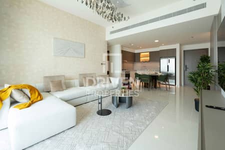 2 Bedroom Apartment for Rent in Dubai Harbour, Dubai - Beachfront Living | Furnished | Stunning Sea View