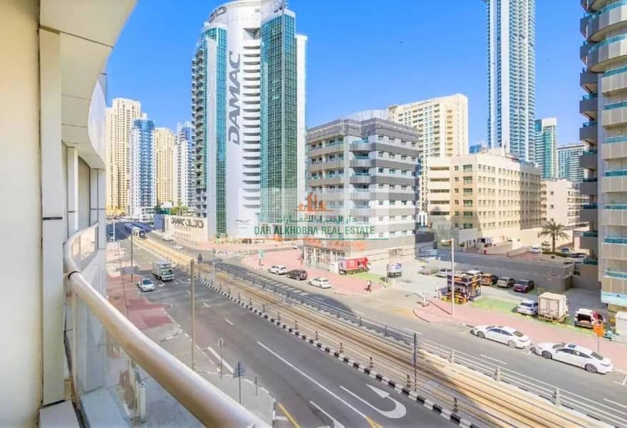 Furnished 1BR Apartment | Marina Diamond 2 | City & SZR View