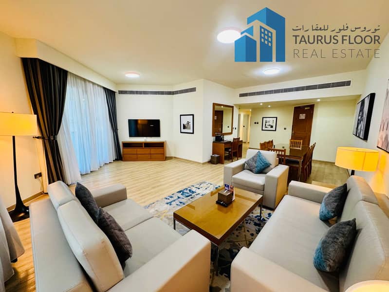 3-Bedroom Apartment || Included Dewa & WiFi || Near Metro || Monthly Also Available