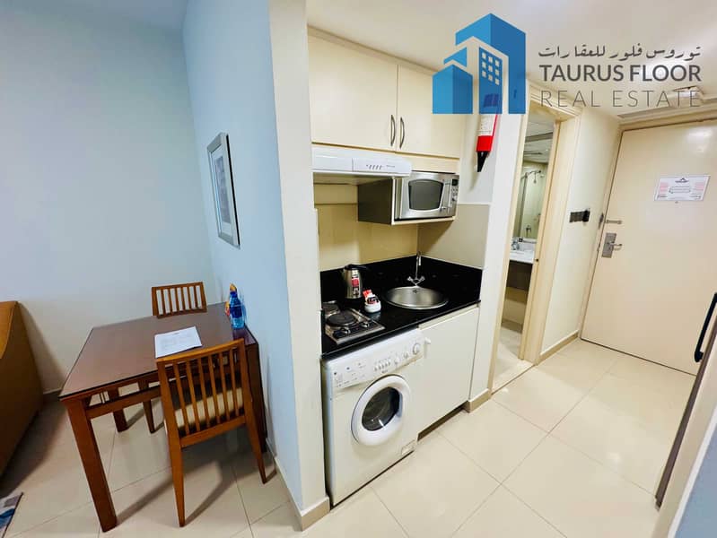 Studio Apartment || Included Dewa & WiFi || Near Metro || Monthly Also Available