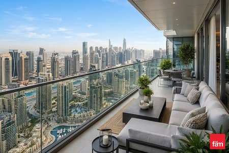 2 Bedroom Flat for Rent in Dubai Marina, Dubai - Full Marina View | High Floor | Multiple Cheques
