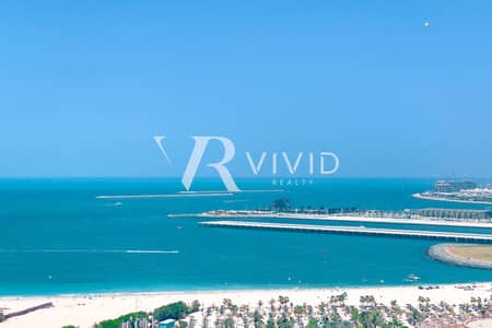 2 Bedroom Apartment for Rent in Dubai Marina, Dubai - Full Sea View | Furnished | Big Layout
