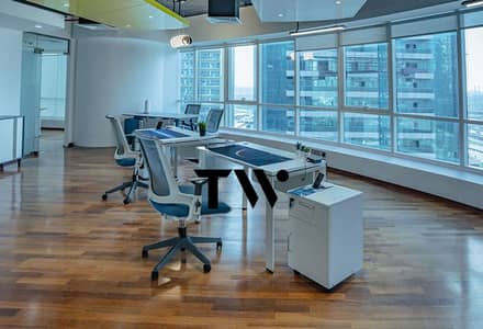 Office for Rent in Jumeirah Lake Towers (JLT), Dubai - Mid-High Floor | Move-in Ready | LOWEST PRICE