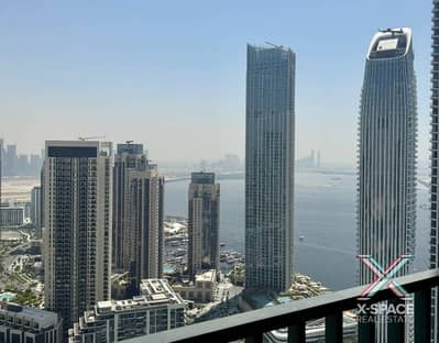 2 Bedroom Flat for Rent in Dubai Creek Harbour, Dubai - Sea View | High Floor | Vacant|