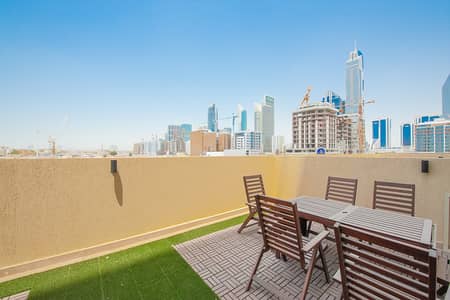2 Schlafzimmer Wohnung zum zur Miete in Al Satwa, Dubai - dxb1l180_1BR_Terrace_img10. jpg 2 Schlafzimmer Wohnung zum zur Miete in Al Satwa, Dubai - dxb1l180_1BR_Terrace_img10. jpg