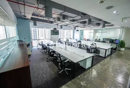 Office for Rent in Dubai Marina, Dubai - Premium Fitted Office | 7 Parking | Near Metro