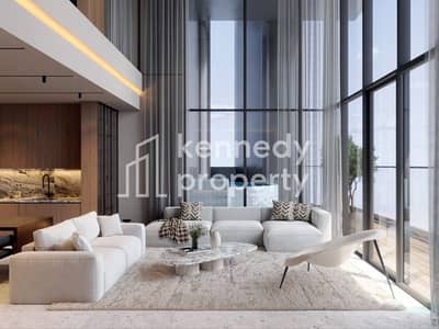 2 Camere Appartamento in Vendita a Jumeirah Village Circle (JVC), Dubai - RA---2B-villa_Living-room--HR---3. jpg