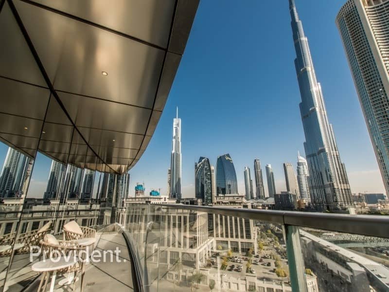 Serviced Property| Burj Khalifa View |Best Priced