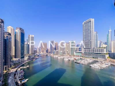 1 Bedroom Apartment for Rent in Dubai Marina, Dubai - Dubai Eye and Marina View | Chiller Free | Vacant