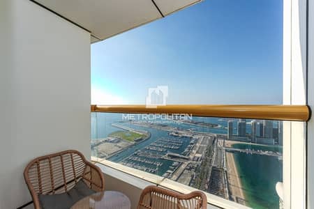 4 Bedroom Flat for Rent in Dubai Marina, Dubai - Sea View | Fully Furnished | High Rise Haven 4 Bedroom Flat for Rent in Dubai Marina, Dubai - Sea View | Fully Furnished | High Rise Haven