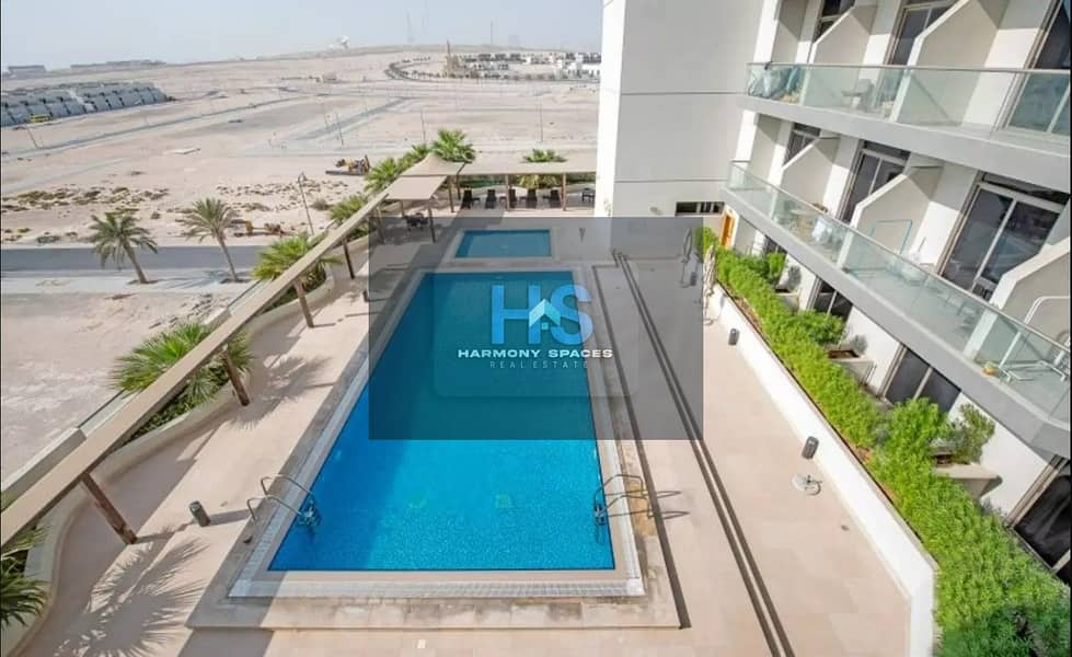 6 Pool view apartments for sale in Azizi Montrell. jpg