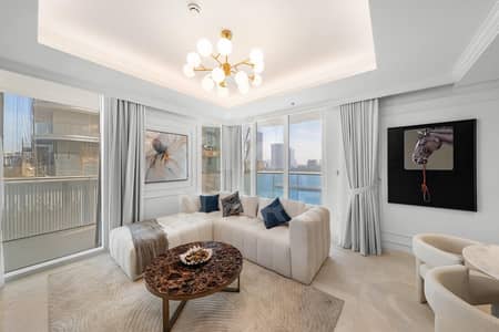 2 Slaapkamers Appartement te Huur in Dubai Harbour, Dubai - Appartement in Dubai Harbour，Emaar Beachfront，Palace Beach Residence，Palace Beach Residence Tower 2, 2 slaapkamers, 195000 AED - 15572335
