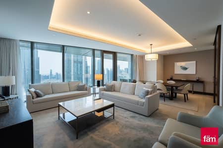 3 Bedroom Flat for Rent in Downtown Dubai, Dubai - Vacant | Furnished Apartment | Burj Khalifa View