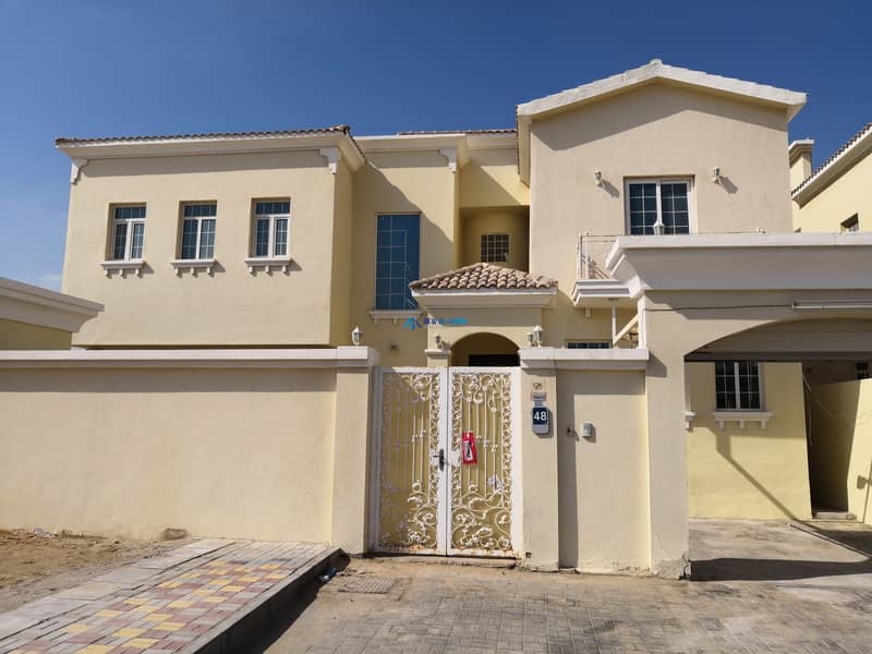 Separate 6 Master B/R with Driver room villa for rent  ## MBZ City