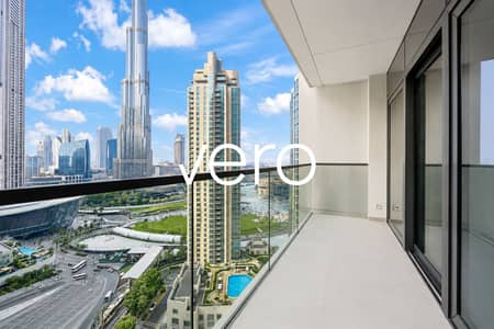 3 Bedroom Flat for Rent in Downtown Dubai, Dubai - Burj Khalifa View | Vacant | Premium Unit