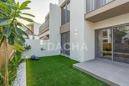 4 Bedroom Townhouse for Rent in Tilal Al Ghaf, Dubai - Multiple Cheques | Corner Plot | Balcony
