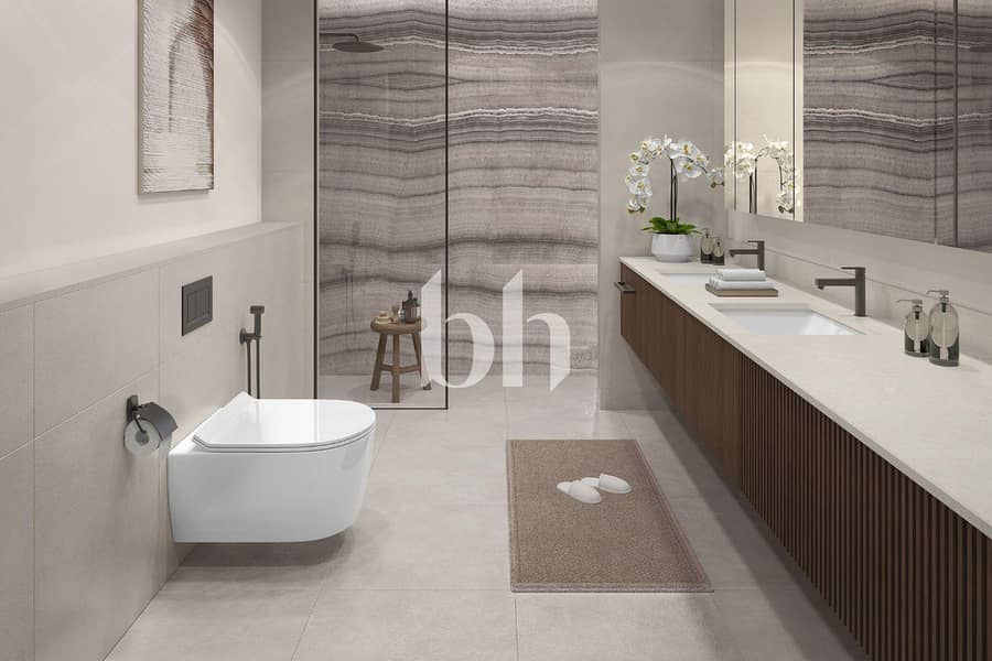 8 4 Bed Villa CGI 04 Master Bathroom Dark 05