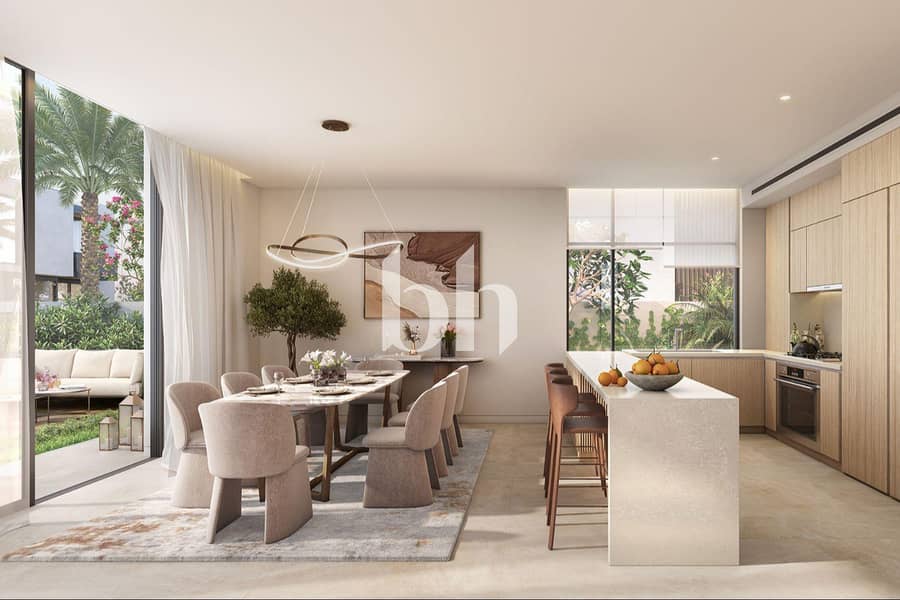 10 4 Bed Villa CGI 05 Kitchen Light 06