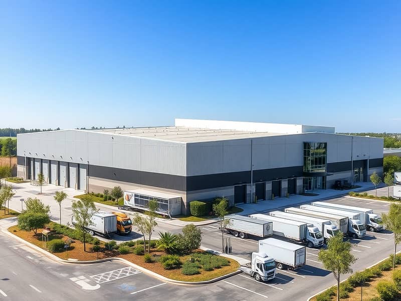 A_comprehensive_exterior_view_of_a_large_warehouse_showcasing_its_entire_structure. _The_warehouse_features_a_flat_roof_multiple_large_roll_up_doors_and_a_modern_design_with_a_combination_of_metal_and_glass. _Surroundi. jpeg A_comprehensive_exterior_view_of_a_large_warehouse_showcasing_its_entire_structure. _The_warehouse_features_a_flat_roof_multiple_large_roll_up_doors_and_a_modern_design_with_a_combination_of_metal_and_glass. _Surroundi. jpeg