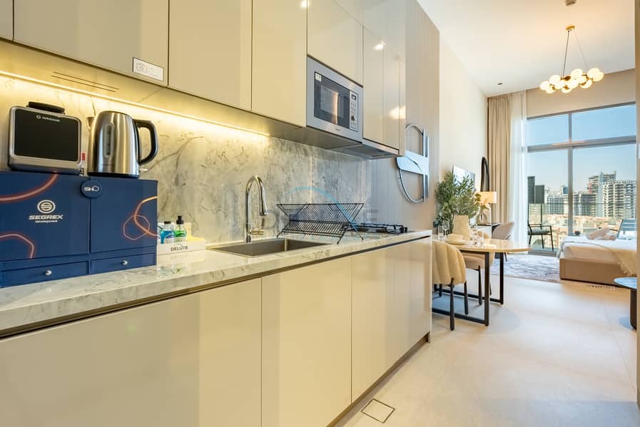 Stylish Modern Studio with Community Views, Next to the Community Park, Stonehenge Residences I, JVC - Image 5