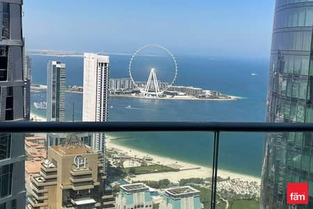 1 Bedroom Flat for Rent in Dubai Marina, Dubai - Sea View | Fully Furnished | Vacant | Ain View