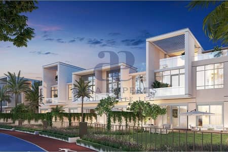 4 Bedroom Villa for Sale in Mohammed Bin Rashid City (MBR City), Dubai - 4BR SEMI-DETACHED VILLA | CRYSTAL LAGOON COMMUNITY