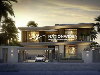 5 Bedroom Villa for Sale in Yas Island, Abu Dhabi - High ROI | First Row Canal Villa | Serene Living 5 Bedroom Villa for Sale in Yas Island, Abu Dhabi - High ROI | First Row Canal Villa | Serene Living