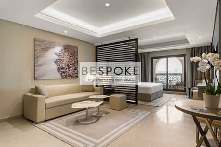 Studio for Rent in Palm Jumeirah, Dubai - 13 Deluxe Studio Skyline View. jpg Studio for Rent in Palm Jumeirah, Dubai - 13 Deluxe Studio Skyline View. jpg