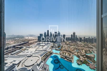 2 Bedroom Apartment for Sale in Downtown Dubai, Dubai - Full Fountain View | Vacant | Walk in Closet