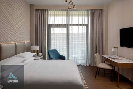 1 Bedroom Hotel Apartment for Rent in Business Bay, Dubai - One Bedroom City View. jpg