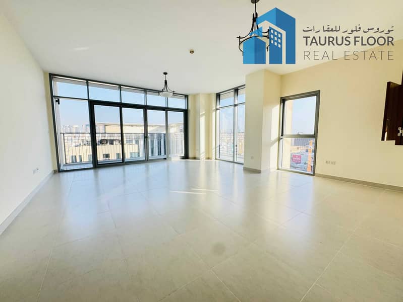 Burj Khalifa View || Bright & Spacious 3BR+Maid || Behind Gold Souq And Metro