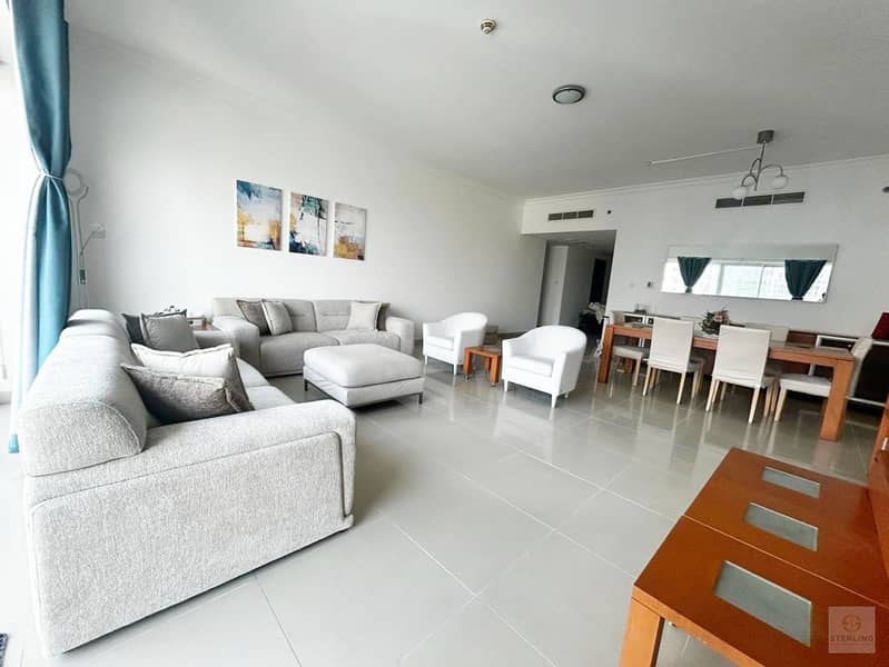 High-Floor 3BR | Furnished | Community View - Image 10