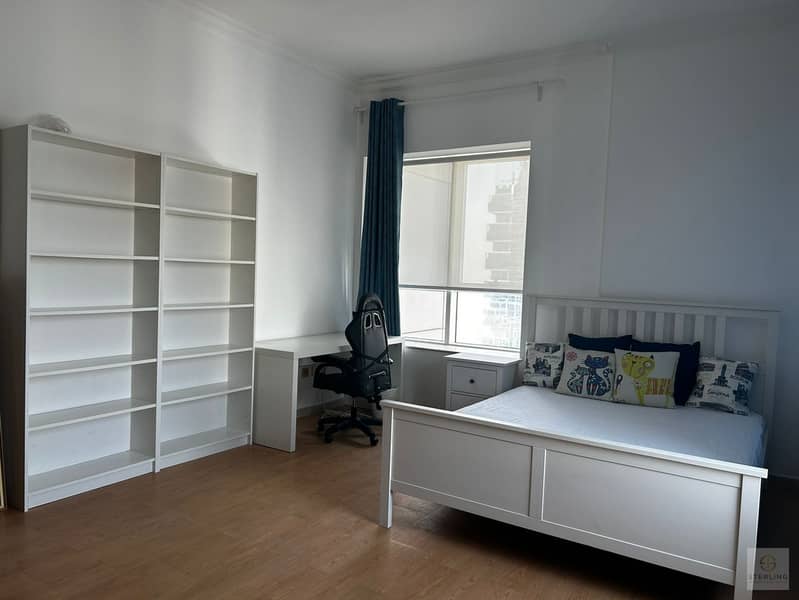 High-Floor 3BR | Furnished | Community View - Image 13