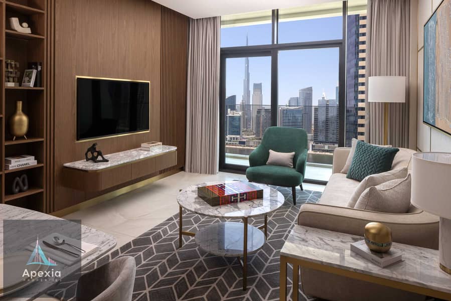 Burj Khalifa & Canal View | Spacious 3BR