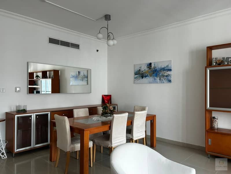 High-Floor 3BR | Furnished | Community View - Image 9