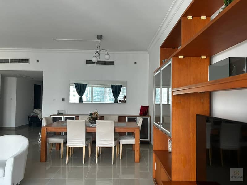 High-Floor 3BR | Furnished | Community View - Image 25
