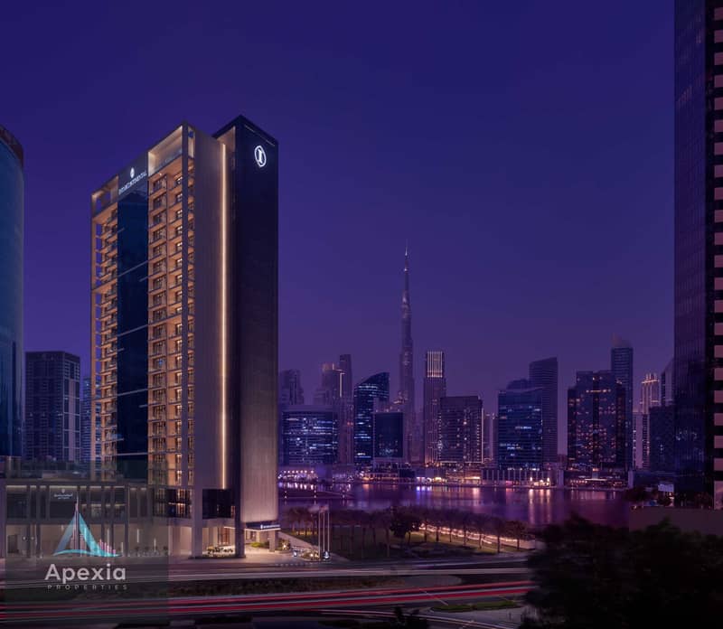 1BR Canal View and Burj Khalifa View - Image 17