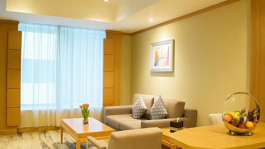 1 chambre Appartement à à louer à Sheikh Zayed Road, Dubai - classic-one-bedroom-suite2_wide. jpg
