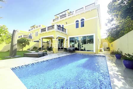 4 Bedroom Villa for Rent in Jumeirah Park, Dubai - Park Backing | D9 | Prime Location | Quite row