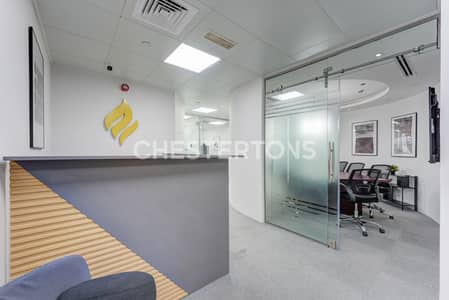Office for Rent in Jumeirah Lake Towers (JLT), Dubai - Fully Furnished | Partitioned | Grade A Building