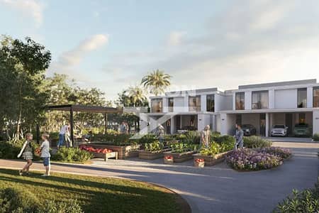 4 Bedroom Townhouse for Sale in Dubai South, Dubai - Best location | Corner unit | Amenities backing 4 Bedroom Townhouse for Sale in Dubai South, Dubai - Best location | Corner unit | Amenities backing