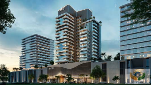 1 Camera Appartamento in Vendita a Al Jaddaf, Dubai - Jadaf Res Plot 12&13_Front View Night_06. jpg